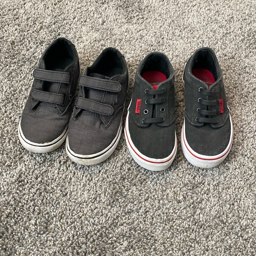 Bundle of Vans toddler shoes
